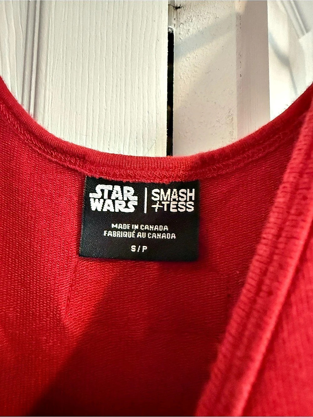 4 for $40  Star Wars Smash + Tess jumpsuit Red Jumpsuit Size Small - Picture 2 of 3